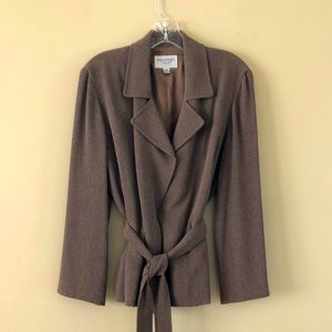 Emanuel Ungaro Belted Jacket size 8P